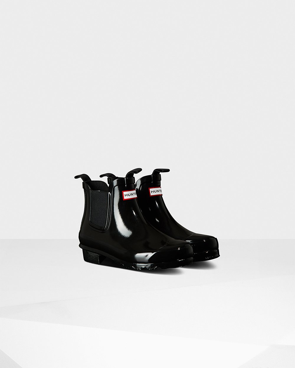 Botas Chelsea Hunter Criança Pretas - Original Big Gloss - 51ZGIXOEV